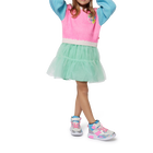 Vestido bimaterial BILLIEBLUSH 
                    NI&Ntilde;A