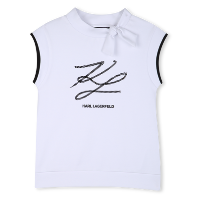 CAMISETA DE MANGA CORTA KARL LAGERFELD KIDS NI&Ntilde;A