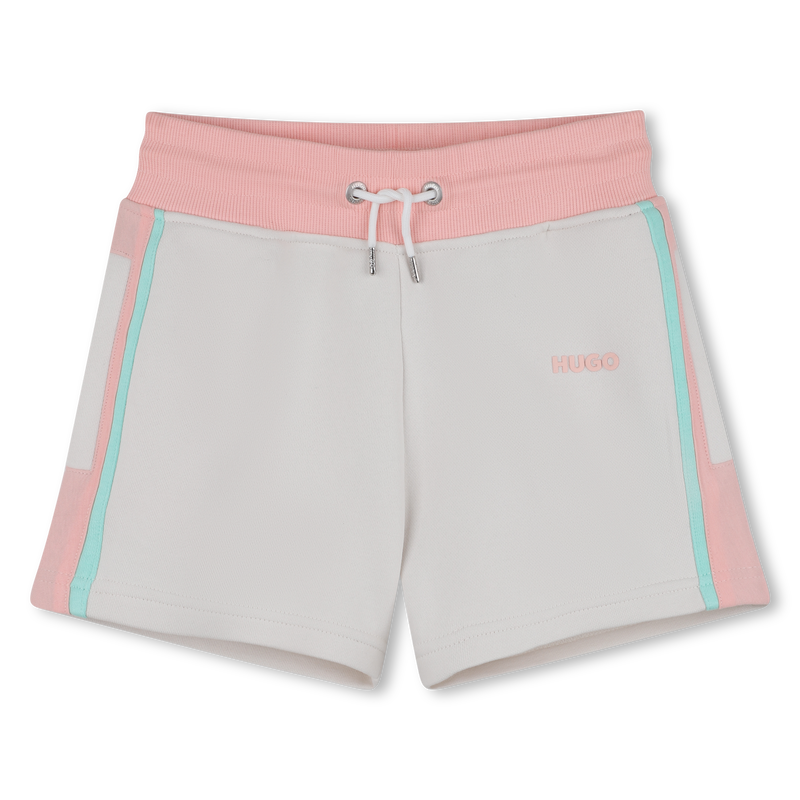 PANTALONES CORTOS DE FELPA HUGO 
                        NI&Ntilde;A