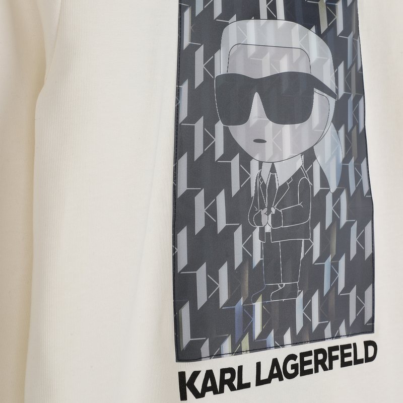 Camiseta de manga larga KARL LAGERFELD KIDS 
                        NI&Ntilde;O