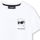 Camiseta de mangas cortas KARL LAGERFELD KIDS 
                    NI&Ntilde;O