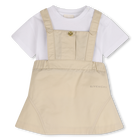 Conjunto de vestido y camiseta GIVENCHY 
                    NI&Ntilde;A