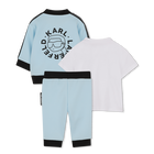 Conjunto de jogger KARL LAGERFELD KIDS 
                    NI&Ntilde;O