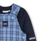 Conjunto de mono y camiseta BOSS 
                    NI&Ntilde;O