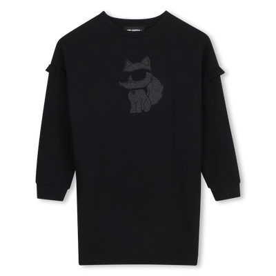 Vestido de manga larga KARL LAGERFELD KIDS NI&Ntilde;A