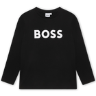 Camiseta de manga larga BOSS 
                    NI&Ntilde;O