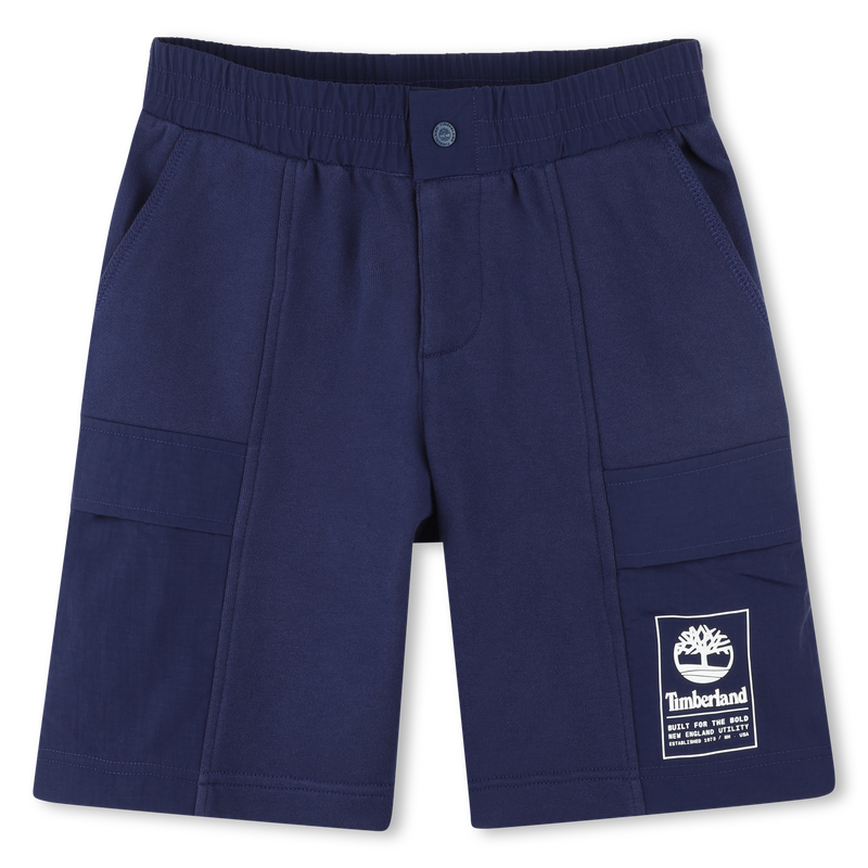 Bermudas mulet&oacute;n y cremallera TIMBERLAND 
                        NI&Ntilde;O