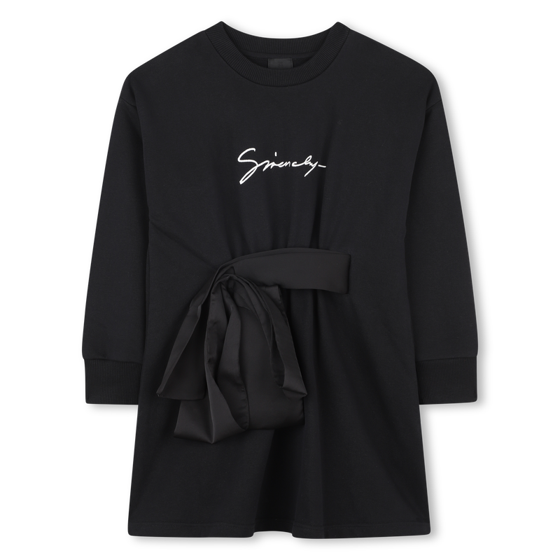 Vestido con cintur&oacute;n GIVENCHY 
                        NI&Ntilde;A