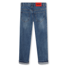 Pantal&oacute;n vaquero de algod&oacute;n HUGO 
                    NI&Ntilde;O