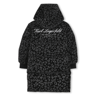 Plum&iacute;fero largo con capucha KARL LAGERFELD KIDS NI&Ntilde;A