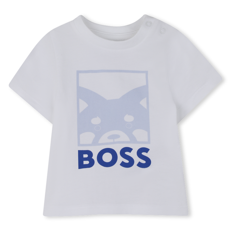 Conjunto de c&aacute;rdigan + pantal&oacute;n + camiseta BOSS 
                        NI&Ntilde;O