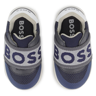 Zapatillas con el&aacute;stico de la marca BOSS 
                    NI&Ntilde;O