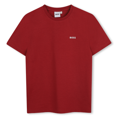 Camiseta de mangas cortas BOSS NI&Ntilde;O