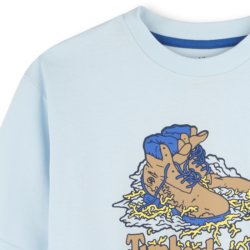 Camiseta ancha con estampado TIMBERLAND 
                        NI&Ntilde;O