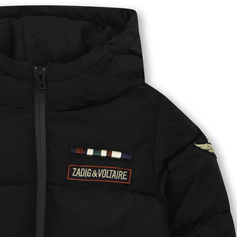 Chaqueta acolchada con capucha ZADIG & VOLTAIRE 
                        NI&Ntilde;O