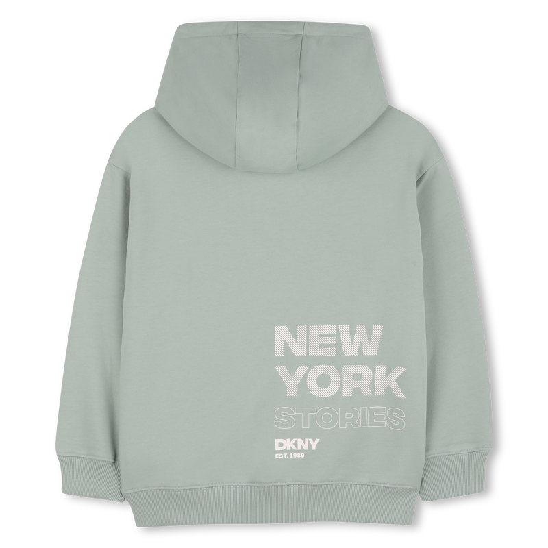 SUDADERA CON CAPUCHA DKNY 
                        UNISEXO