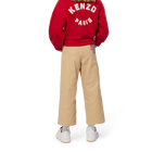 Pantal&oacute;n acampanado de algod&oacute;n KENZO KIDS 
                    NI&Ntilde;A