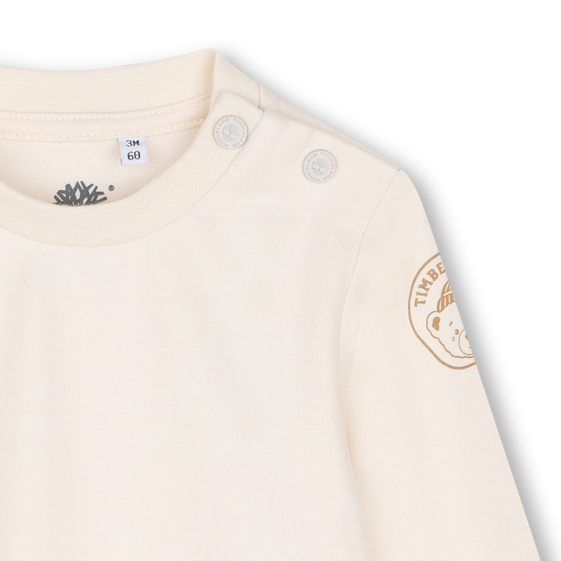 Conjunto de mono y camiseta TIMBERLAND 
                        NI&Ntilde;O