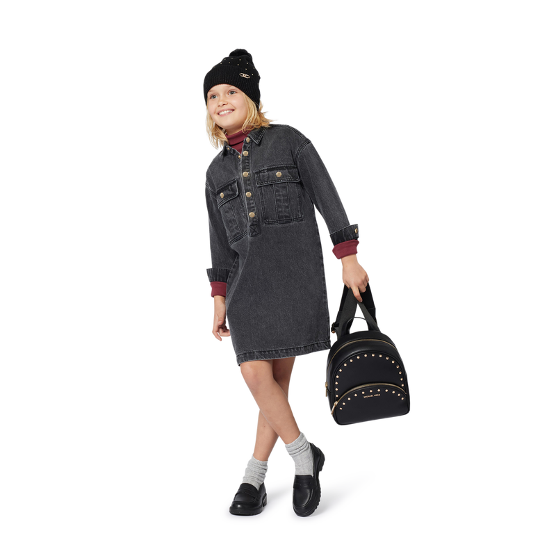 Gorro de punto con pomp&oacute;n MICHAEL KORS 
                        NI&Ntilde;A