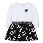 Vestido de manga larga KARL LAGERFELD KIDS 
                    NI&Ntilde;A