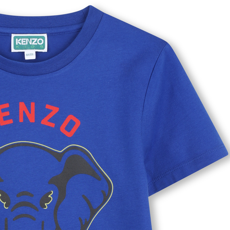 Camiseta algod&oacute;n manga corta KENZO KIDS 
                        UNISEXO