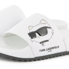 Chanclas con estampado KARL LAGERFELD KIDS 
                    NI&Ntilde;A
