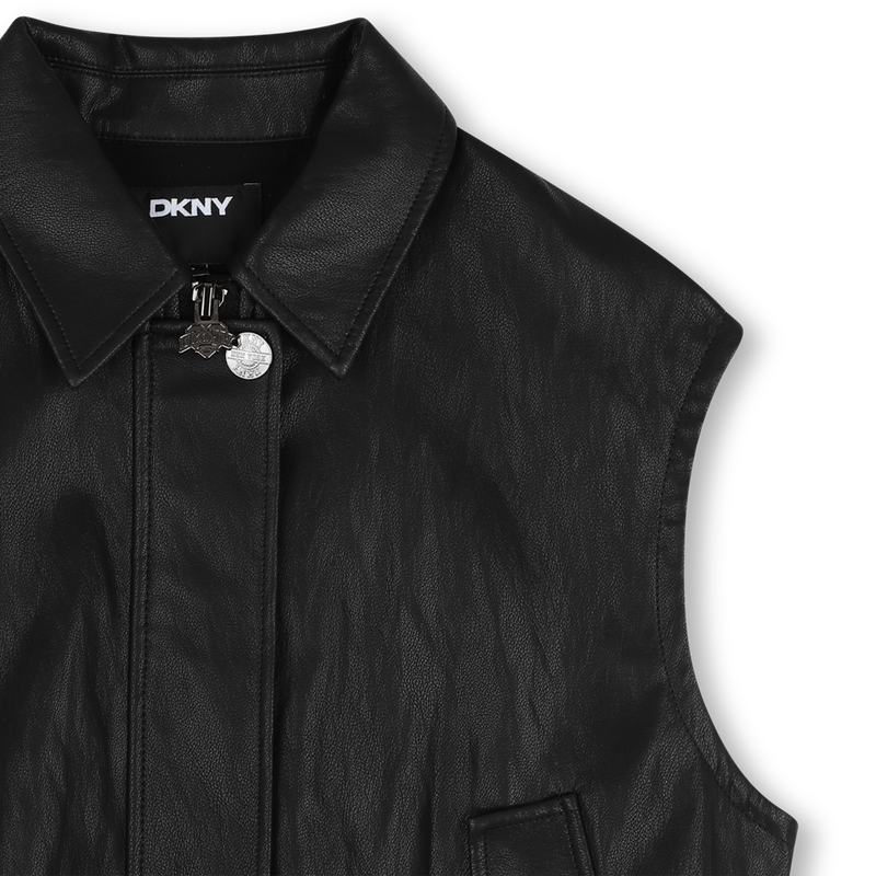 Chaqueta sin mangas DKNY 
                        NI&Ntilde;A