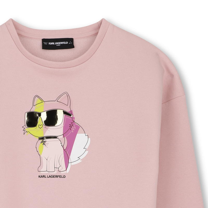 Sudadera KARL LAGERFELD KIDS 
                        NI&Ntilde;A