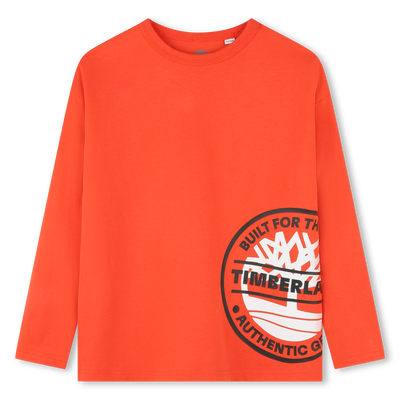 Camiseta con logo estampado TIMBERLAND NI&Ntilde;O