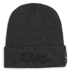 Gorro de punto KARL LAGERFELD KIDS 
                    NI&Ntilde;O