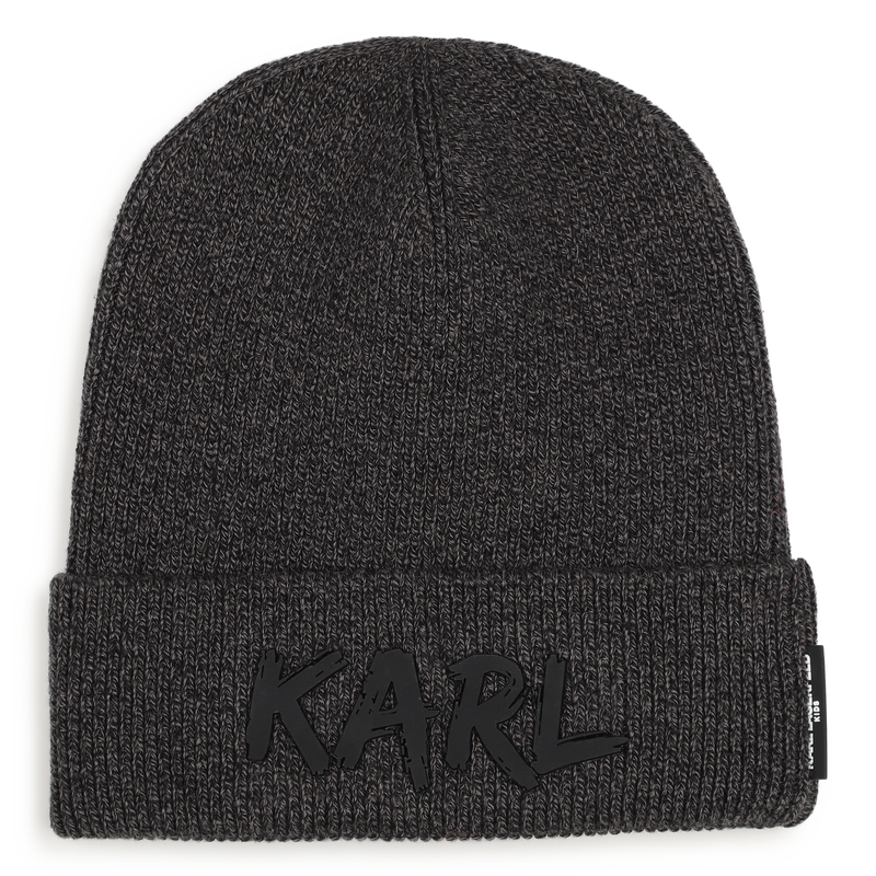 Gorro de punto KARL LAGERFELD KIDS 
                        NI&Ntilde;O