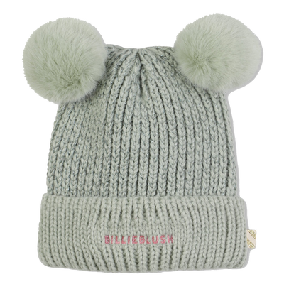 Gorro de pomp&oacute;n doble BILLIEBLUSH NI&Ntilde;A