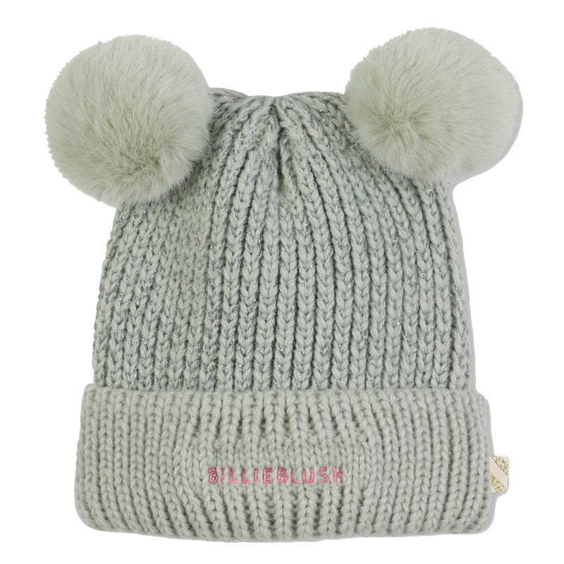 Gorro de pomp&oacute;n doble BILLIEBLUSH 
                        NI&Ntilde;A