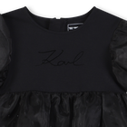 Vestido de manga corta KARL LAGERFELD KIDS 
                    NI&Ntilde;A
