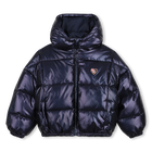 Chaqueta acolchada con capucha HUGO 
                    NI&Ntilde;A