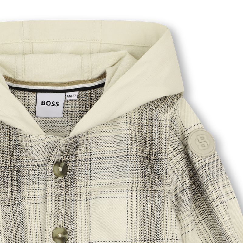 Camisa de cuadros BOSS 
                        NI&Ntilde;O