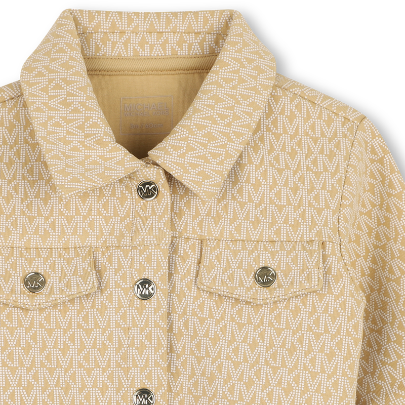 Conjunto de c&aacute;rdigan, camiseta y falda MICHAEL KORS 
                        NI&Ntilde;A