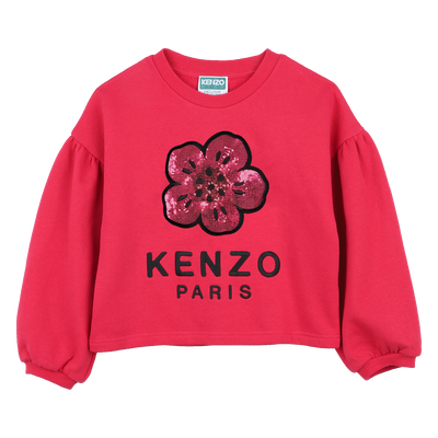 Sudadera globo de manga larga KENZO KIDS NIÑA