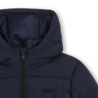 Chaqueta acolchada con capucha BOSS 
                    NI&Ntilde;O