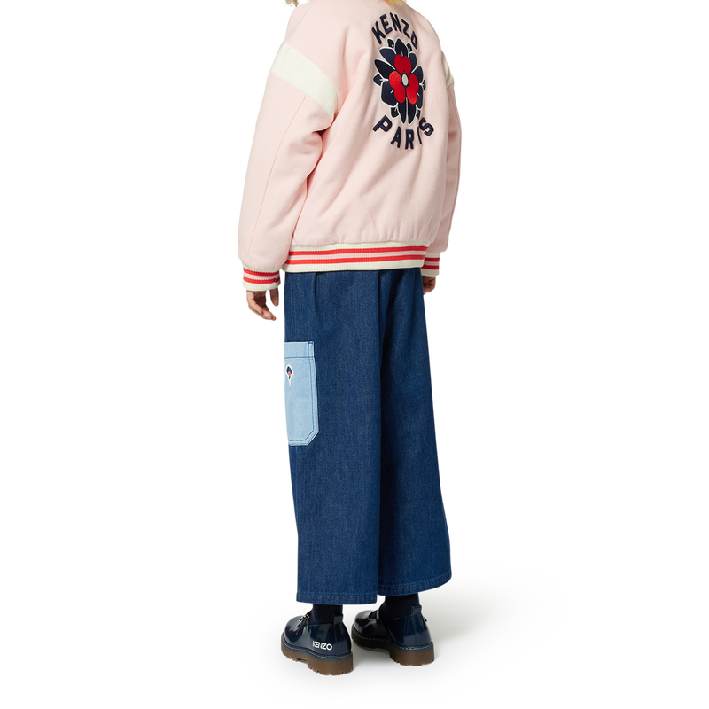 Chaqueta bordada de lana KENZO KIDS 
                        NI&Ntilde;A