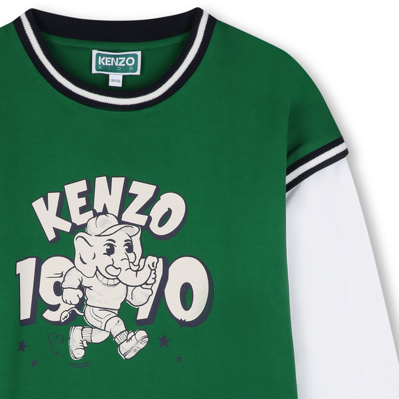 Camiseta de manga larga KENZO KIDS 
                        NI&Ntilde;O