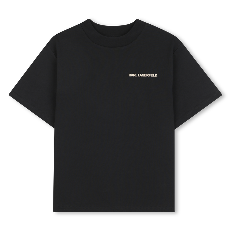 Camiseta de punto de algodón grueso KARL LARGERFELD KIDS 
                        NIÑO