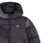 Chaqueta acolchada con capucha BOSS 
                    NI&Ntilde;O