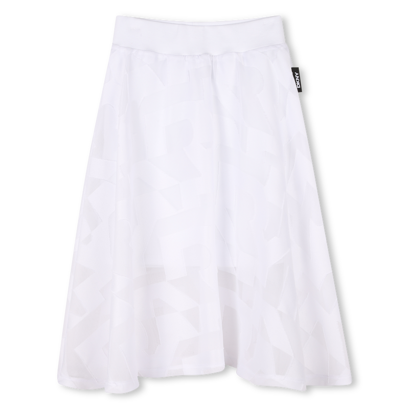 Falda de ceremonia estampada DKNY 
                        NI&Ntilde;A