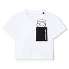 Conjunto de camiseta y pantal&oacute;n KARL LAGERFELD KIDS 
                    NI&Ntilde;O