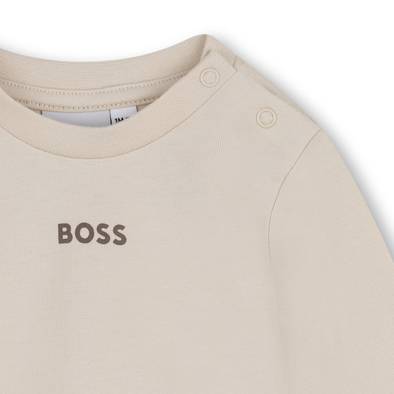 Conjunto de pantal&oacute;n, c&aacute;rdigan y camiseta BOSS 
                        NI&Ntilde;O