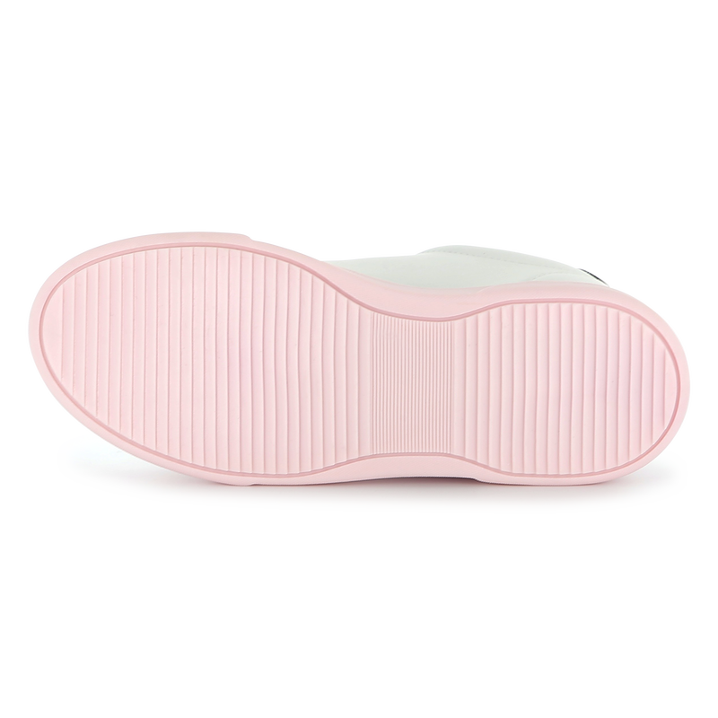 Zapatillas de cuero KARL LARGERFELD KIDS 
                        NI&Ntilde;A