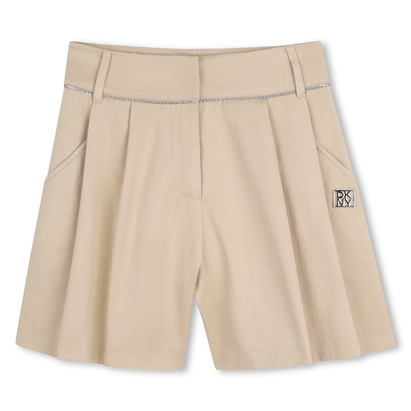 PANTALONES CORTOS CON DETALLES DKNY 
                        NI&Ntilde;A