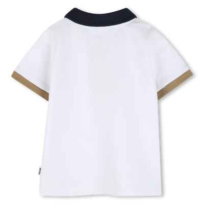 POLO DE MANGA CORTA BOSS NI&Ntilde;O