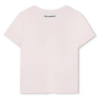 Camiseta de manga corta KARL LAGERFELD KIDS 
                    NI&Ntilde;A